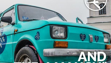 Lenkai Tomui Hanksui dovanoja „Fiat 126p“