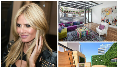 Namai, kuriuose gyvena Heidi Klum
