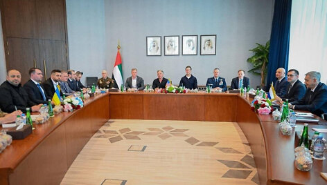 Ukrainos ir Rusijos derybos Abu Dabyje