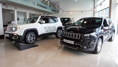 &bdquo;Jeep Renegade&ldquo; ir &bdquo;Jeep Cherokee&ldquo; pristatymas Lietuvoje