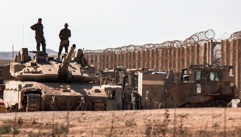 Izraelio kariuomenė / MENAHEM KAHANA / AFP