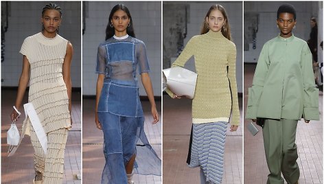 „Jil Sander“ 2019 m. pavasario ir vasaros kolekcijos pristatymas