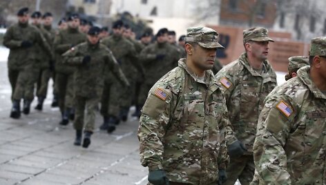 JAV kariai atvyko į Lenkiją