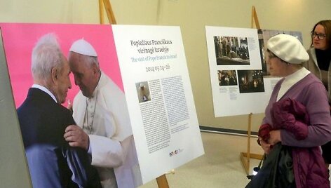 Paroda &bdquo;Popiežiaus Pranci&scaron;kaus vie&scaron;nagė Izraelyje&ldquo;