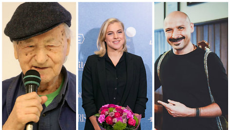 Jonas Mekas, Rūta Meilutytė, Jurgis Didžiulis