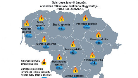 Gaisrų statistika