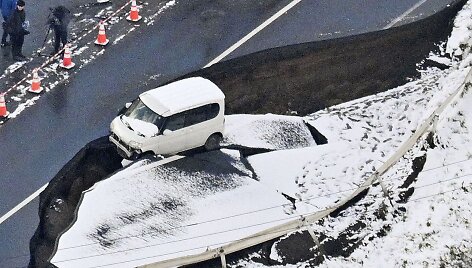 Žemės drebėjimas Japonijoje