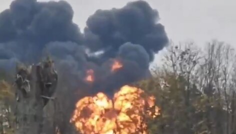 Kaliningrado srityje sudužo Rusijos naikintuvas
