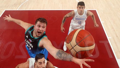 Luka Dončičius debiutavo olimpinėse žaidynėse