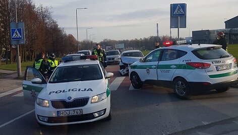 Avarija prie pėsčiųjų perėjos