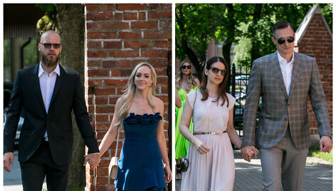 Antanas ir Amanda Kavaliauskai, Paulius ir Ieva Jankūnai