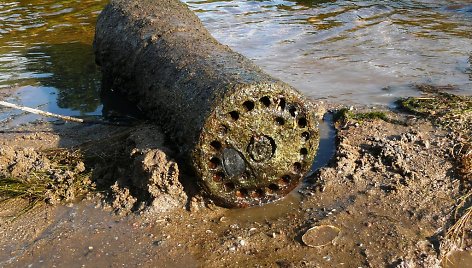 Šešupėje rastas 30 cm Nebelwerfer 42