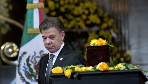 Kolumbijos prezidentas Juanas Manuelis Santosas