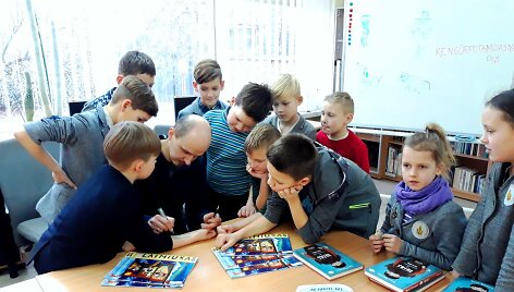 Vaikų knygų ra&scaron;ytojas Virgis &Scaron;idlauskas