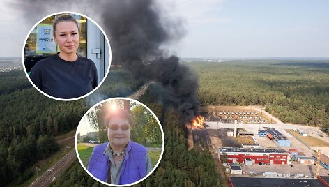 Chaosas ir įtampa dėl Vilniaus pakra&scaron;tyje kilusio gaisro