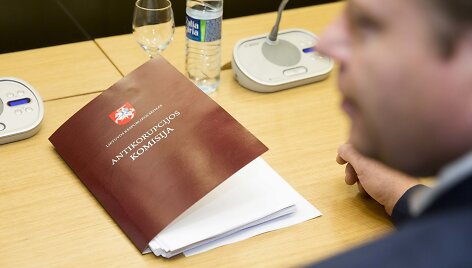 Parlamentinį tyrimą dėl Artūro Skardžiaus atliekančios komisijos i&scaron;vadų svarstymas