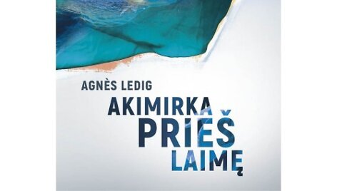 Knyga &bdquo;Akimirka prie&scaron; laimę&ldquo;