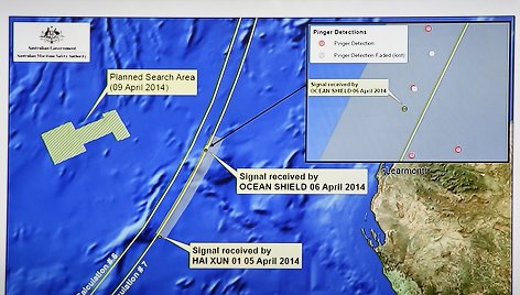 Indijos vandenyne užfiksuoti signalai gali būti dingusio „Malaysia Airlines“ keleivinio lėktuvo.