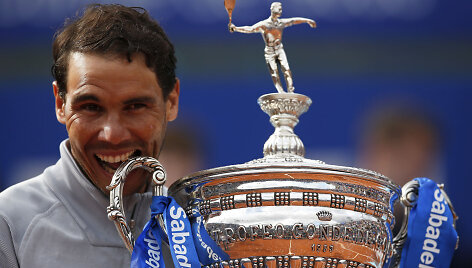 Rafaelis Nadalis 11-ą kartą tapo Barselonos turnyro čempionu