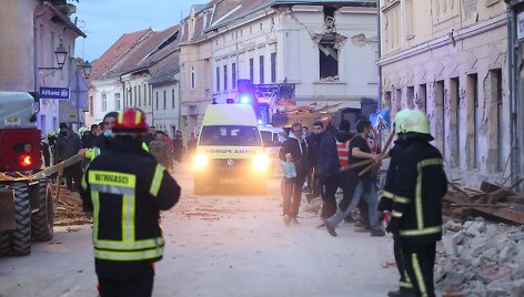 Kroatija po žemės drebėjimo