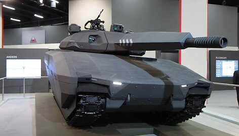 Lenkų sukurtas tankas PL-01