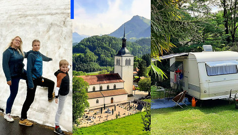 Vaivos Storastienės šeimos kelionė į Šveicariją