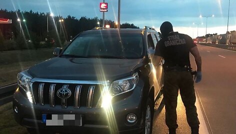 Lenkijoje sulaikytas vogtą &bdquo;Toyota&ldquo; vairavęs Lietuvos pilietis.