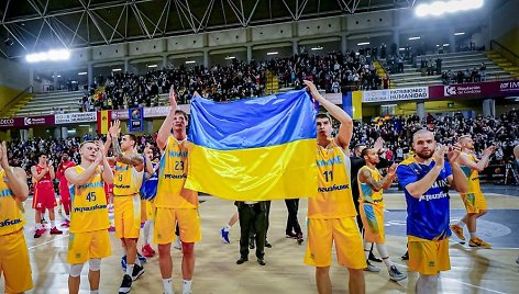 Ukrainos krepšinio rinktinė namų rungtynes žais Rygoje