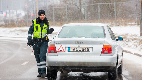 Rytinis Kelių policijos reidas