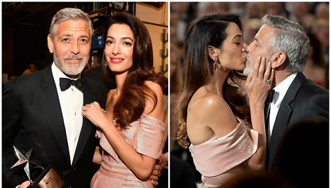 George Clooney ir Amal Clooney