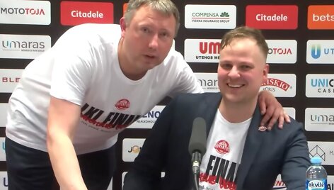 Eimantas Skersis ir Laimonas Eglinskas