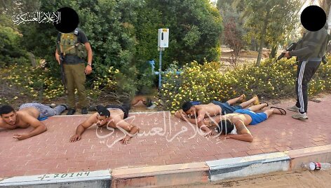 &bdquo;Hamas&ldquo; kovotojai paėmė įkaitus Izraelio &scaron;iaurėje