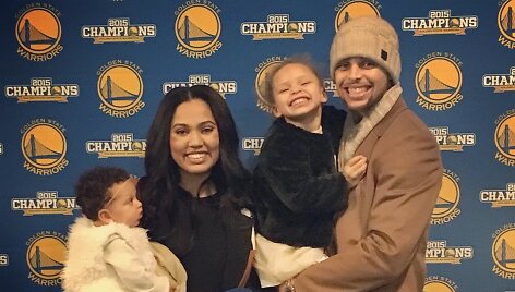 Ayesha Curry ir Stephenas Curry