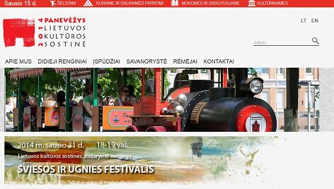 Panevėžys &ndash; Lietuvos kultūros sostinė 2014 portalas