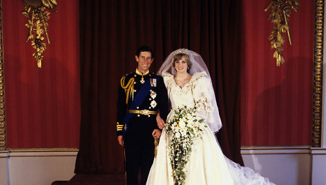 Didžiosios Britanijos princas Charlesas ir Diana Spencer