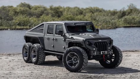 „Jeep Gladiator 6×6 Apocalypse Hellfire“