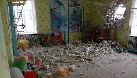 Stanicos Luhanskos gyvenvietėje ap&scaron;audytas darželis