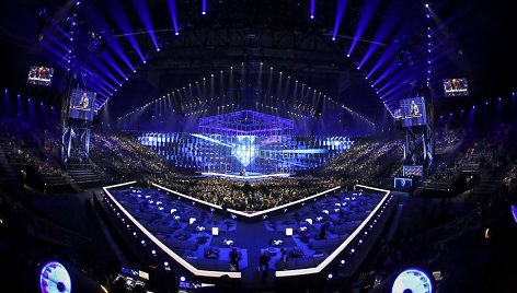 Pirmojo „Eurovizijos“ pusfinalio akimirka
