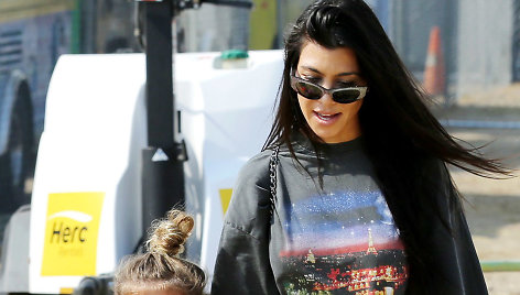 Kourtney Kardashian su dukra Penelope