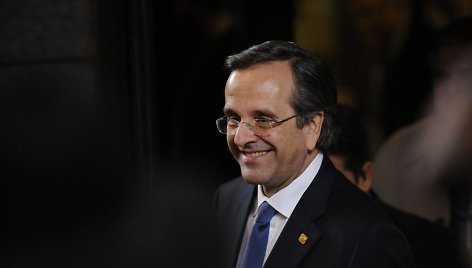 Graikijos ministras pirmininkas Antonis Samaras