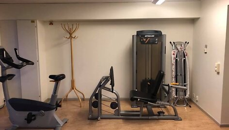 Lygintuvas vie&scaron;butyje gali būti laikomas ir sporto salėje