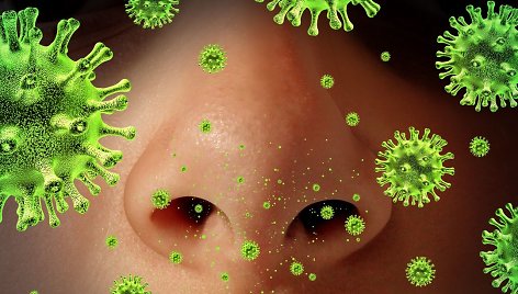COVID-19 tyrimas parodė: milijonai žmonių turi ilgalaikių kvapo ar skonio sutrikimų