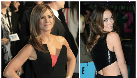 Jennifer Aniston ir Olivia Wilde