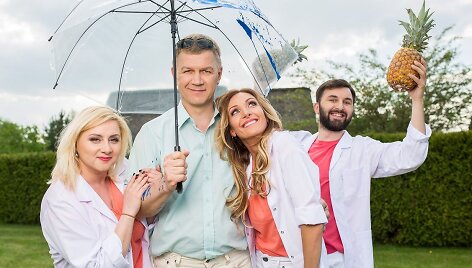 Sandra Žutautienė, Naglis &Scaron;ulija, Gerda Stiklickienė ir Arnas &Scaron;vilpauskas