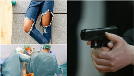 Klaipėdoje ginkluotas paauglys &scaron;audė į buvusią savo draugę