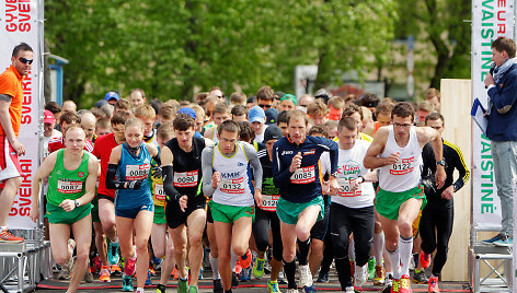 &bdquo;Eurovaistinės 10 km bėgimo taurės&ldquo; etapas Panevėžyje 2014 metais.