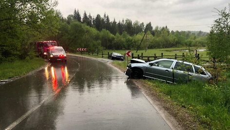 Avarija &Scaron;iaulių rajone