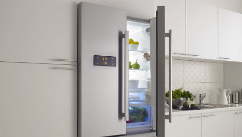 Modernus šaldytuvas