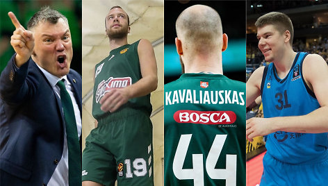 Šarūnas Jasikevičius, Lukas Lekavičius, Antanas Kavaliauskas, Rokas Giedraitis