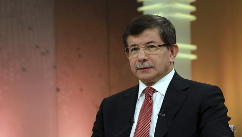 Turkijos užsienio reikalų ministras Ahmetas Davutoglu